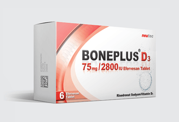 BONEPLUS D3 75 MG/2800 IU 6 EFERVESAN TABLET
